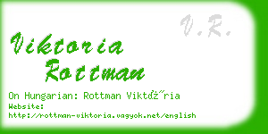 viktoria rottman business card